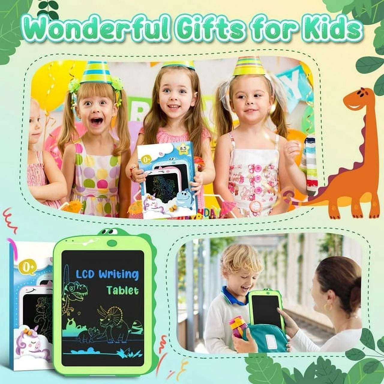 LCD Writing Tablet for Kids for Toddlers Electronic Learning Systems