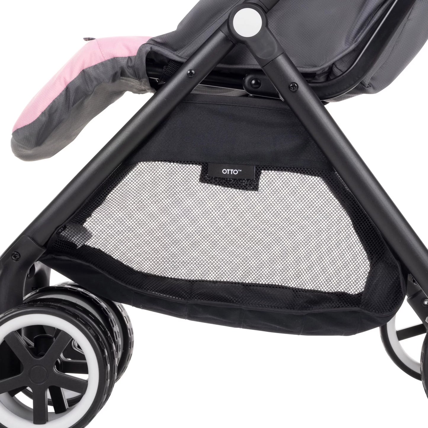 GOLD Otto Self-Folding Lightweight Travel Stroller (Opal Pink)