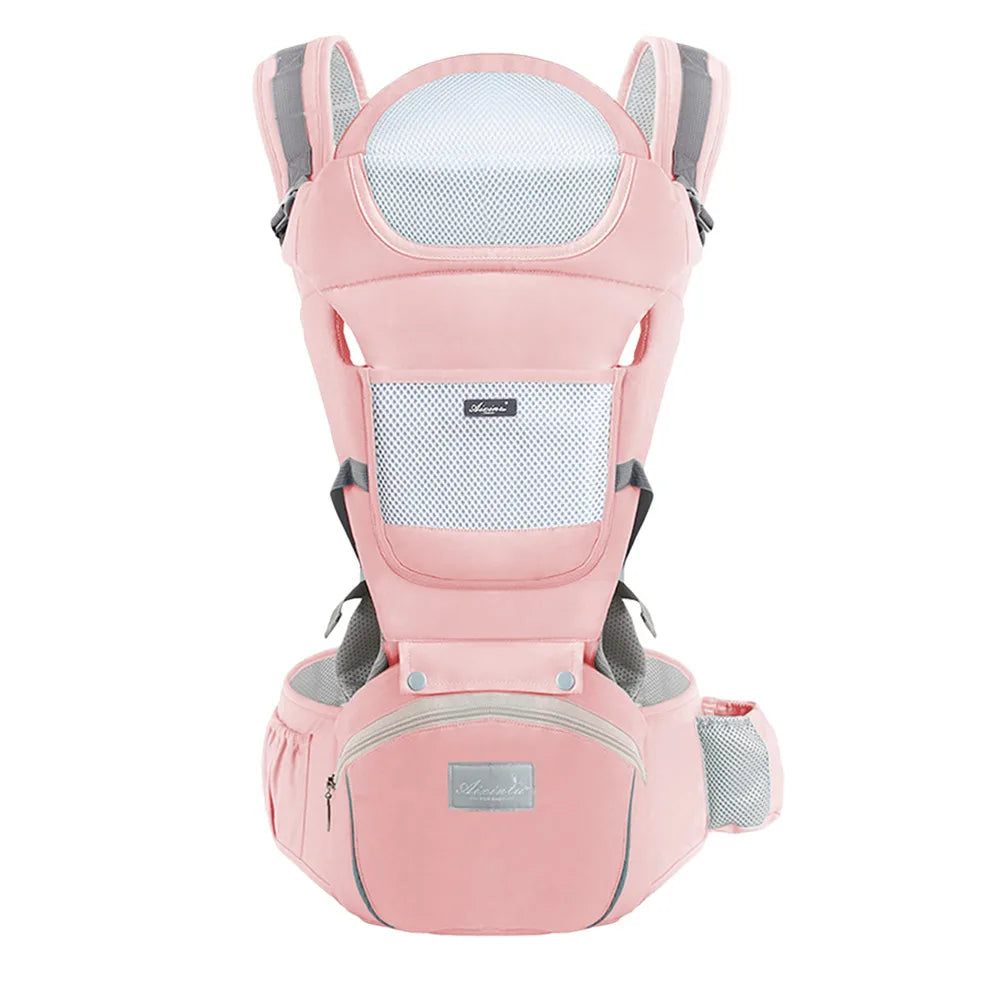 Cotton Baby Carrier Ergonomic Infant Waist Stool Newborn to Toddler Multi-Use before and after Kangaroo Bag Accessories