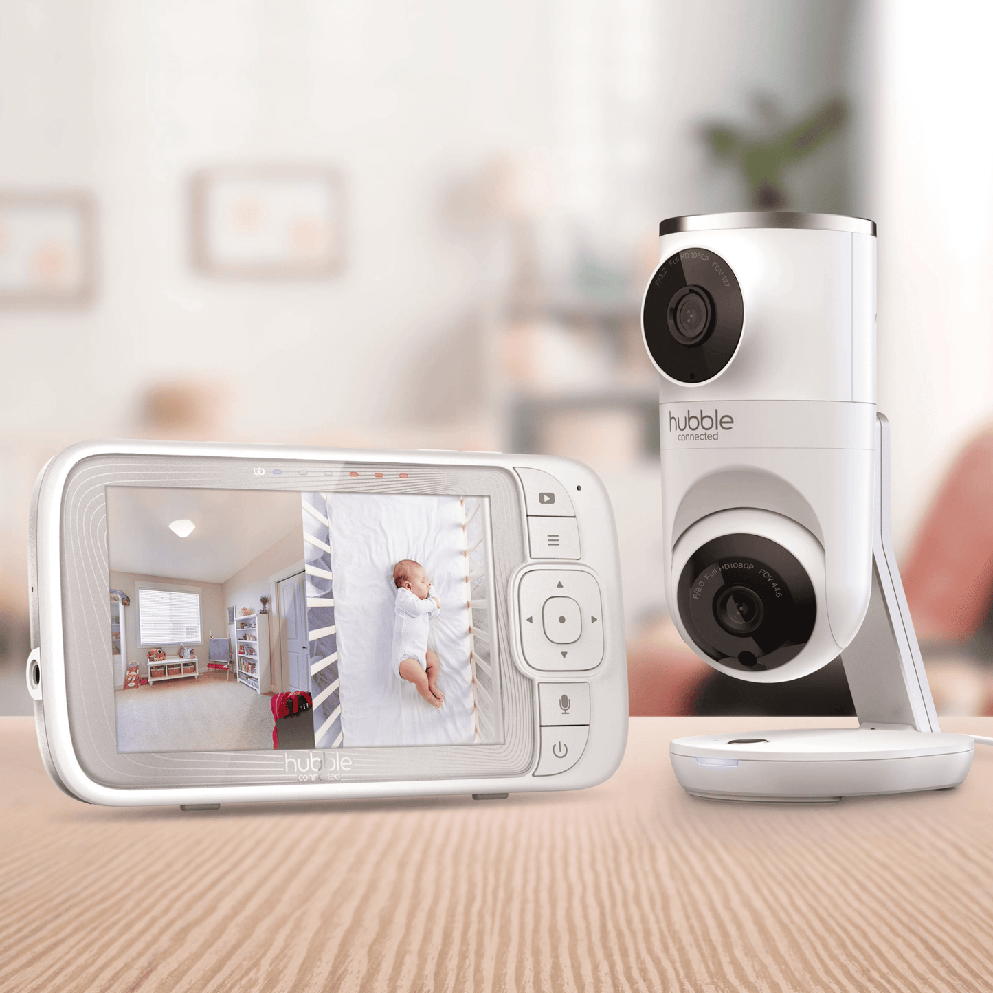 Nursery Pal Dual Vision Smart Wi-Fi Enabled Baby Monitor with 5" Parent Unit Viewer