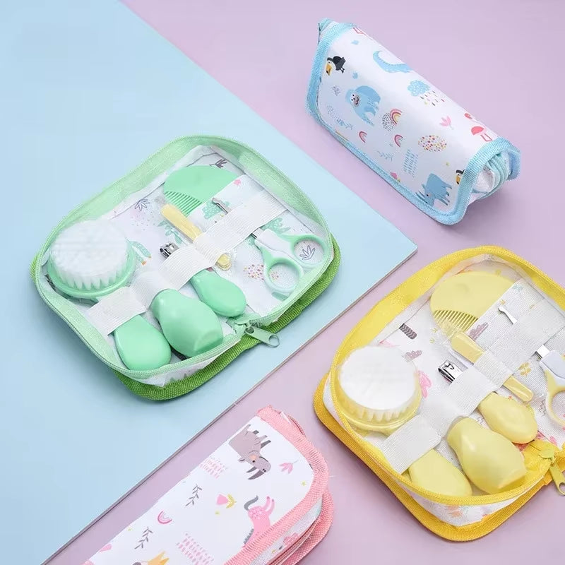 6Pcs/Set Baby Care Nursery Care Kit Set Baby Nursery Healthcare and Grooming Kit Health Infant Set New Born Baby Products