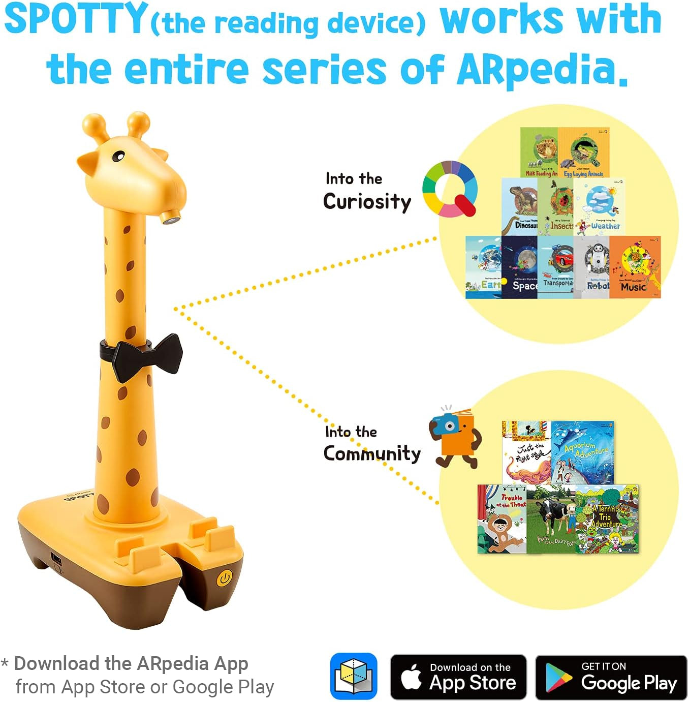 Learning and Educational Toys with Interactive Books and AR Animation Games for Children (Curiosity Full Kit)