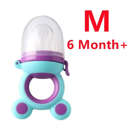 Baby Teether Nipple Fruit Food Feeder for New Bornsilicona Teethers Fresh Food Nibbler Pacifier Clip Baby Accessories BPA Free