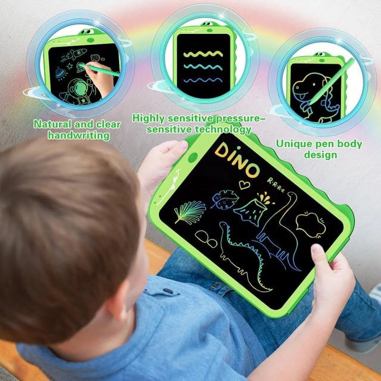 LCD Writing Tablet for Kids for Toddlers Electronic Learning Systems